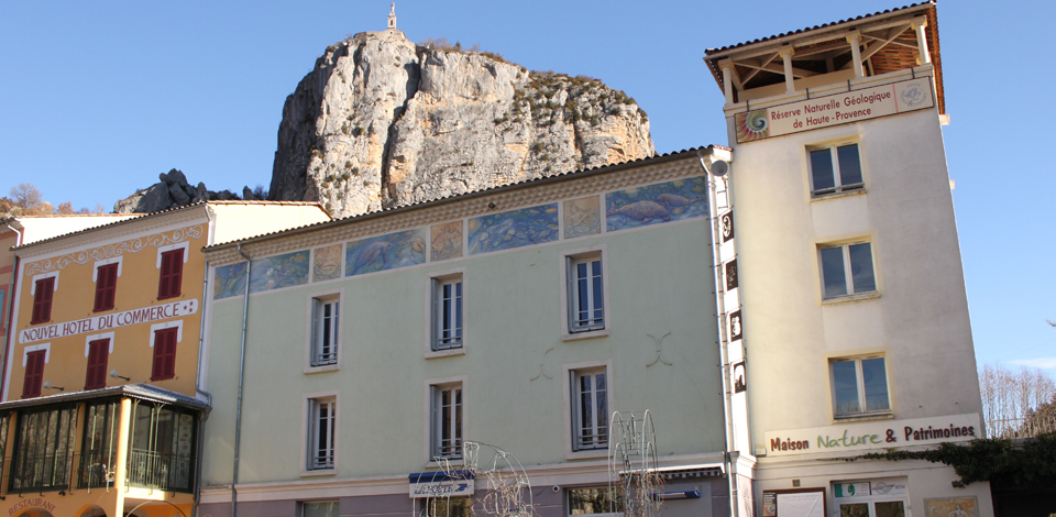 Vue de la Maison Nature et Patrimoines